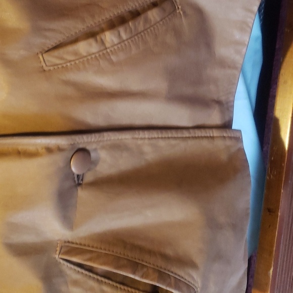 VINTAGE 1990s Leather Suit excellent condition 🩵 - Picture 3 of 9